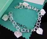 Tiffany five heart bracelet TFBL63